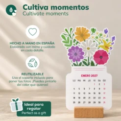 Calendario con Semillas 2027 Planeta Huerto