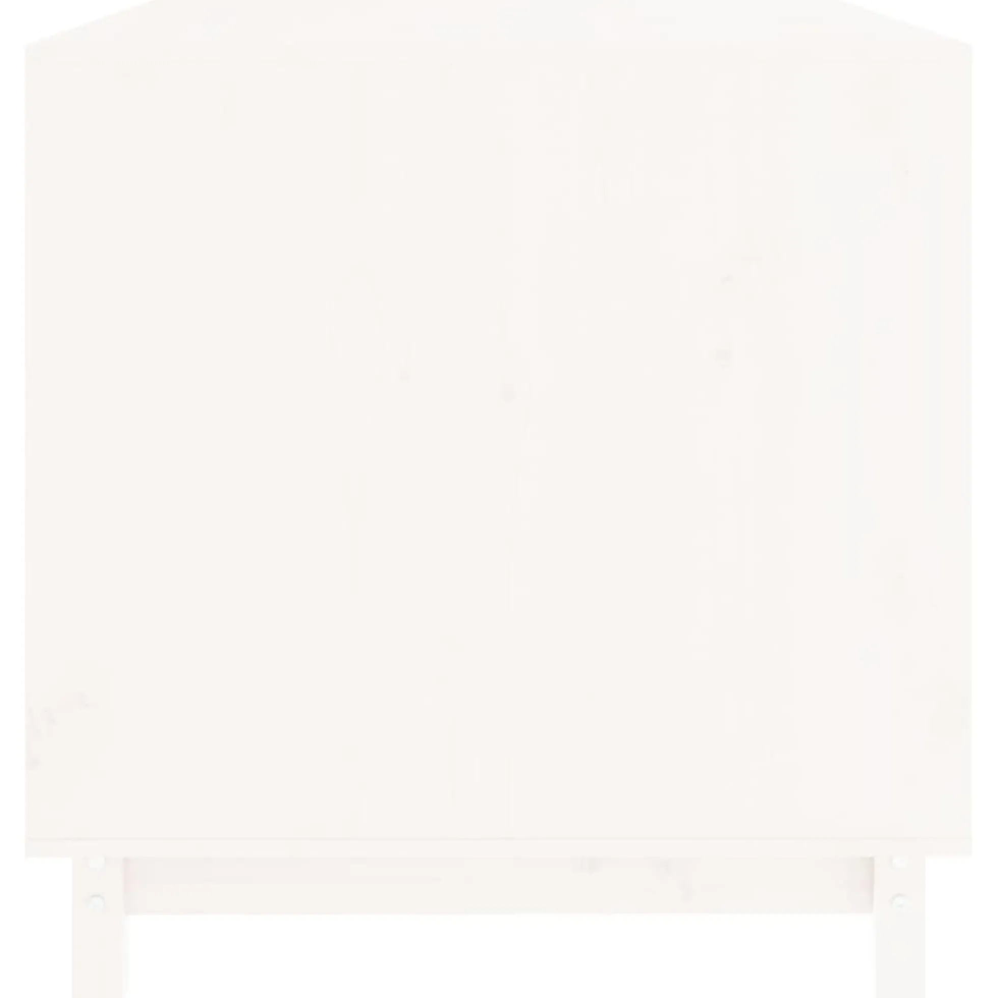 Cama Para Perros Madera Maciza De Pino Blanco 100x70x72 Cm