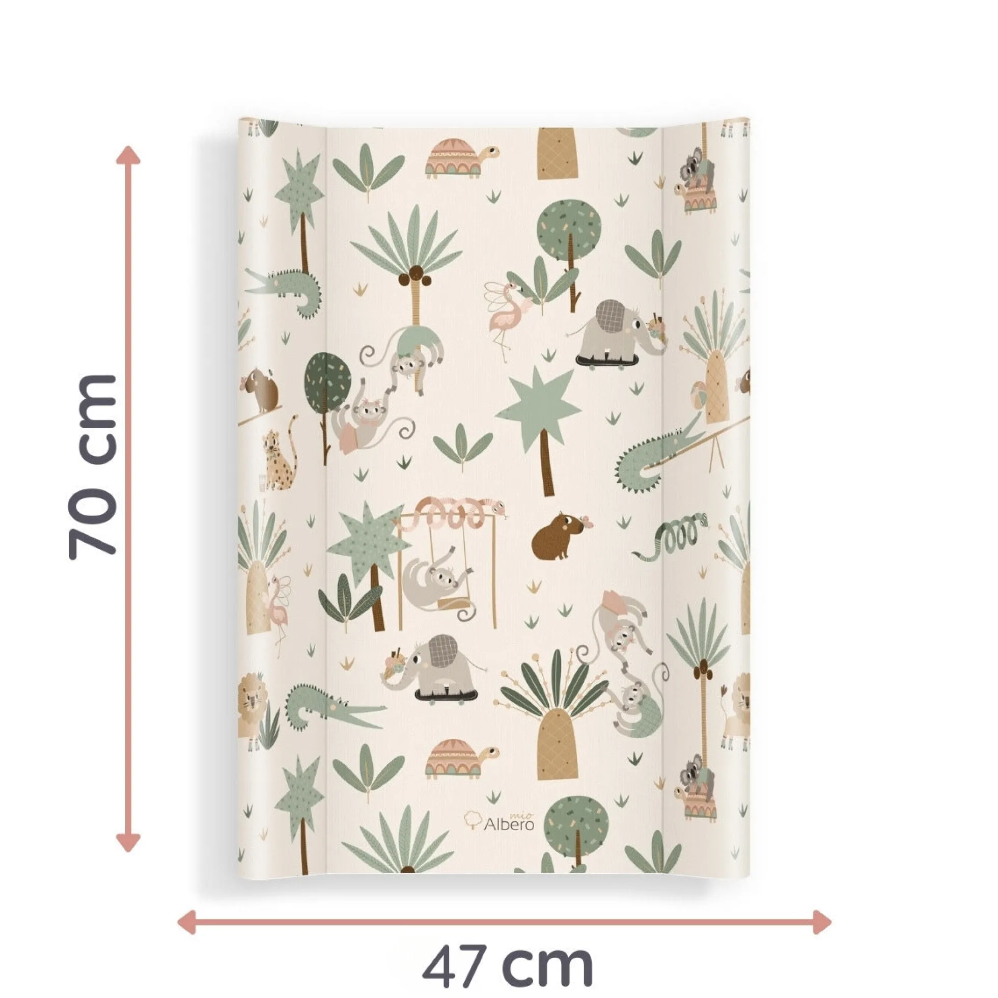 Cambiador Base Blanda Para Cómoda 70x47 Cm Tropic Fun