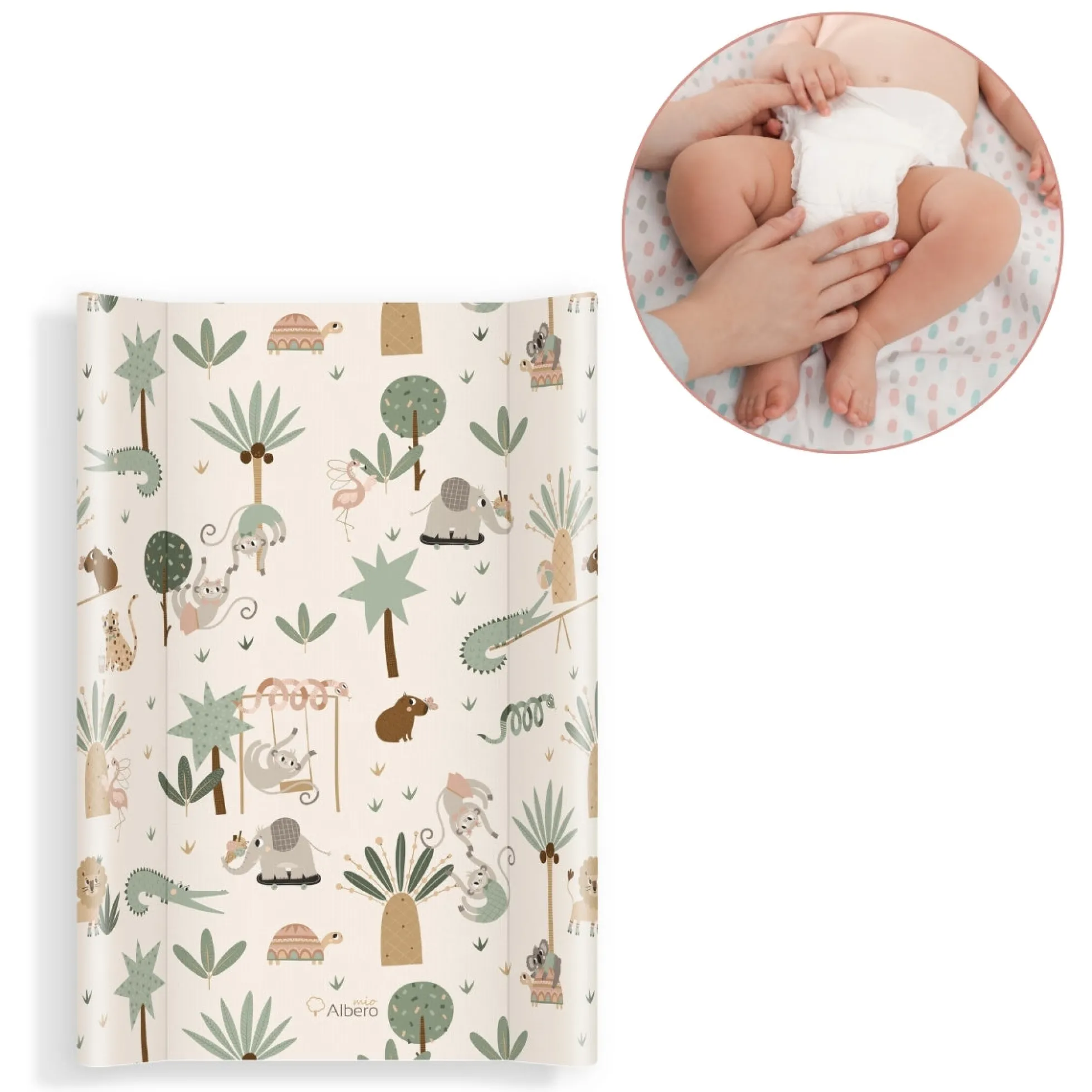 Cambiador Base Blanda Para Cómoda 70x47 Cm Tropic Fun