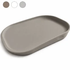 Cambiador Bebé De Espuma Pu Suave Y Lavable, Cambiador Para Pañales Con Bordes Elevados Bathby