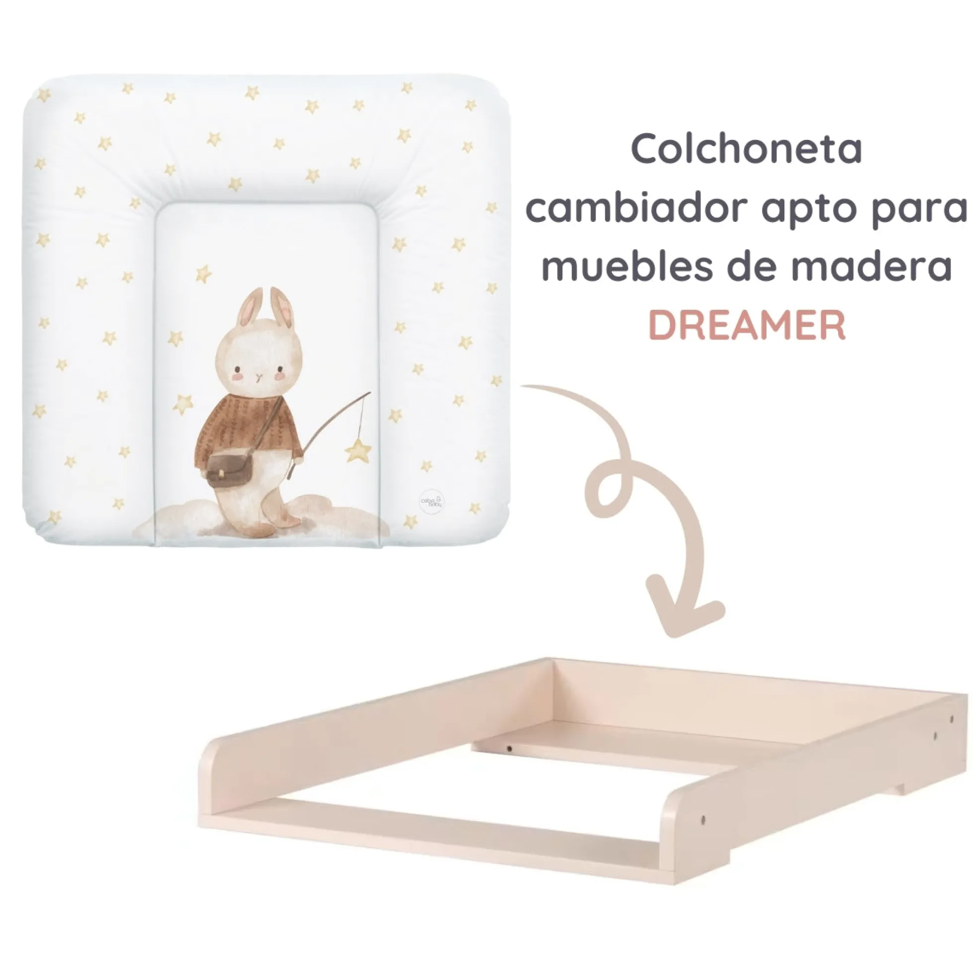 Cambiador Blando Para Comoda T-m Basic Dreamer