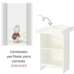 Cambiador Perfilado Para Cómoda Basic Dreamer