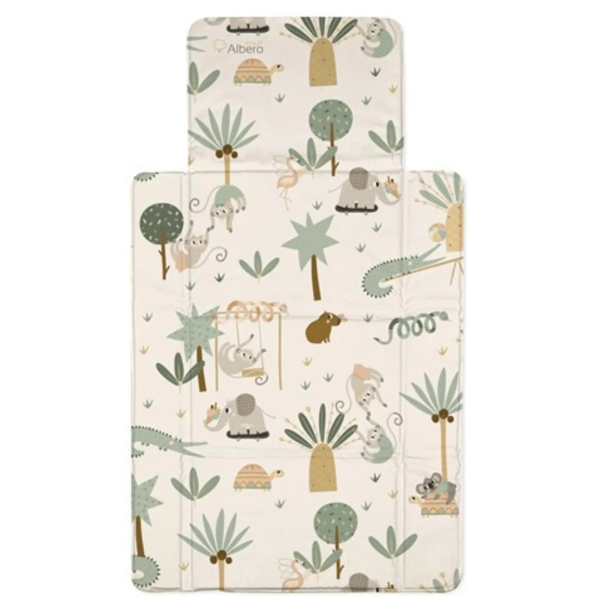 Cambiador Plegable De Viaje Plastificado Tropic Fun
