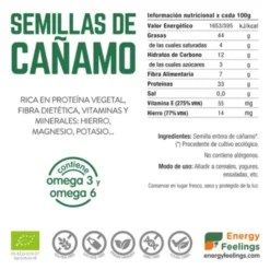 Cáñamo ECO semilla Doypack 1 kg
