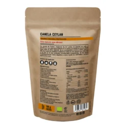 Canela Ceylán Bio En Polvo 1kg- Orgánica Superfoods