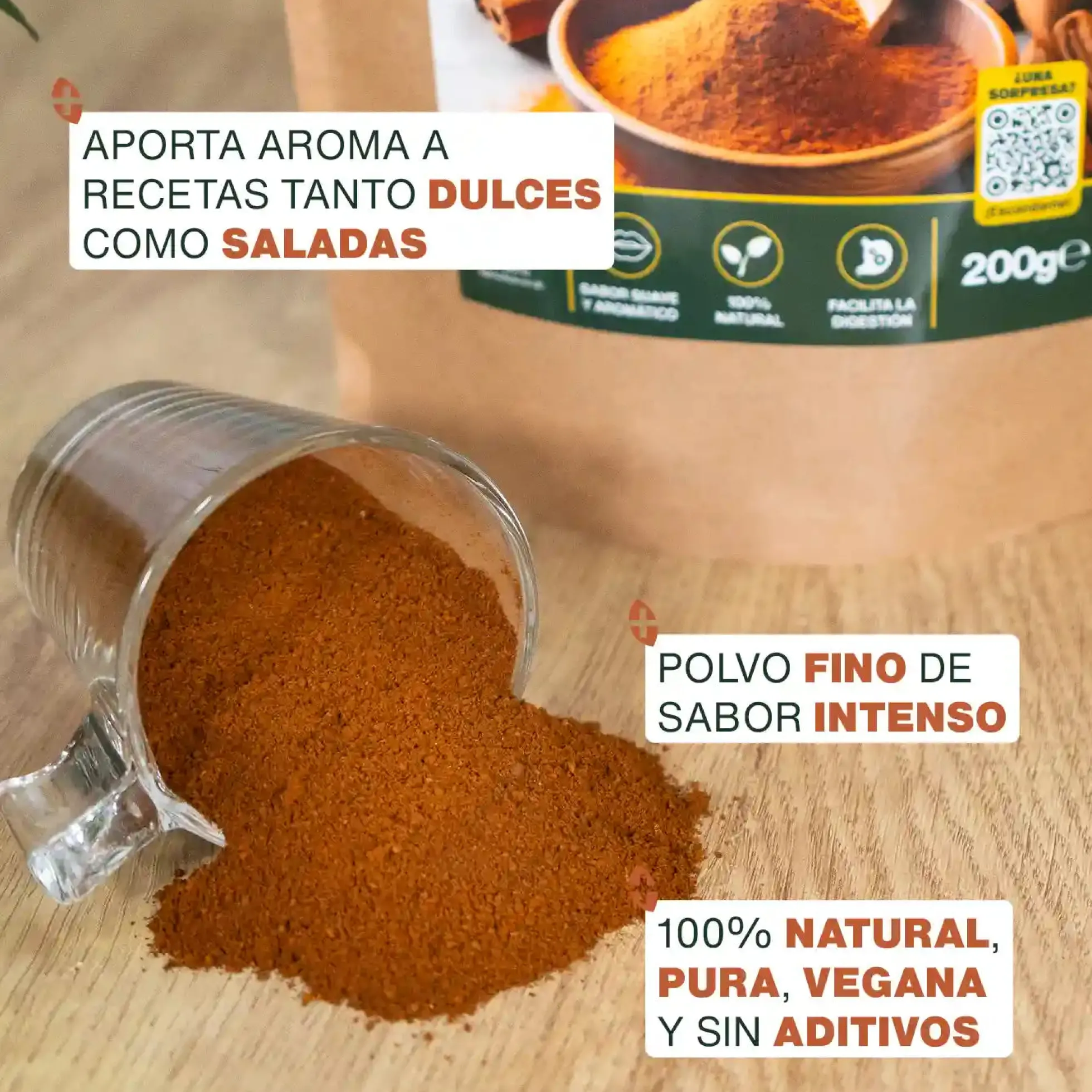 Canela De Ceylán Bio 200g