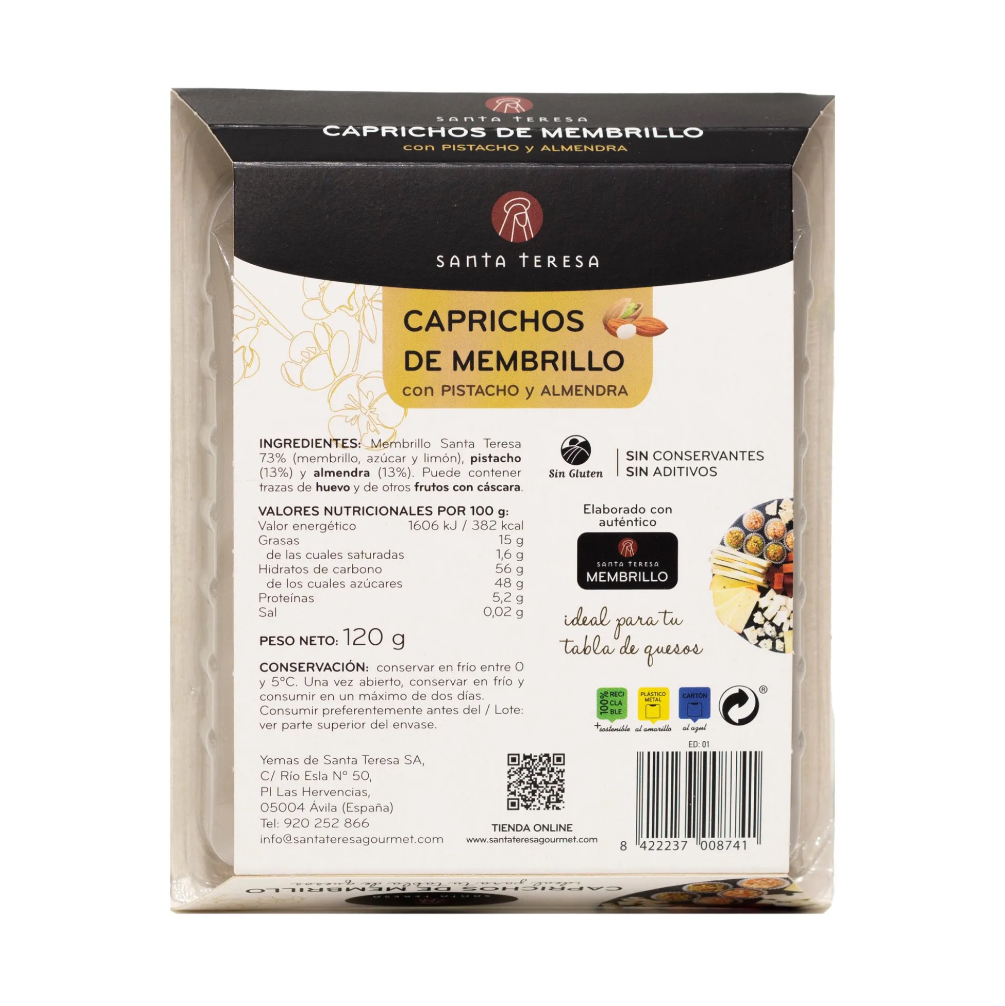 Caprichos De Membrillo, 120g