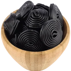Caramelos Rollitos De Regaliz Bio A Granel 0,25 Kg