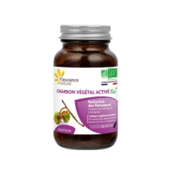 Carbón Vegetal Activado Eco Fleurance Nature 60 Cápsulas