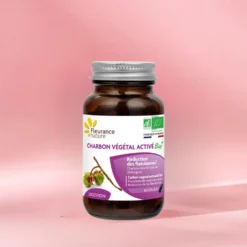 Carbón Vegetal Activado Eco Fleurance Nature 60 Cápsulas