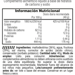 Carbo Gel - 40g - Neutro - Energéticos - Masmusculo