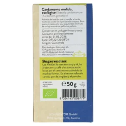 Cardamomo molido bio Sonnentor 50 g