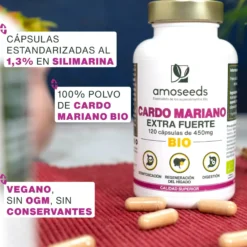 Cardo Mariano Bio, Extra Fuerte | 120 Cápsulas