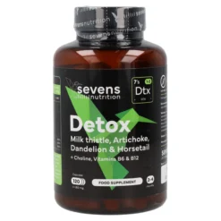 Cardo Mariano Detox Sevens Nutrition 120 cápsulas