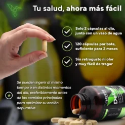 Cardo Mariano Detox Sevens Nutrition 120 cápsulas