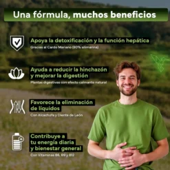 Cardo Mariano Detox Sevens Nutrition 120 cápsulas