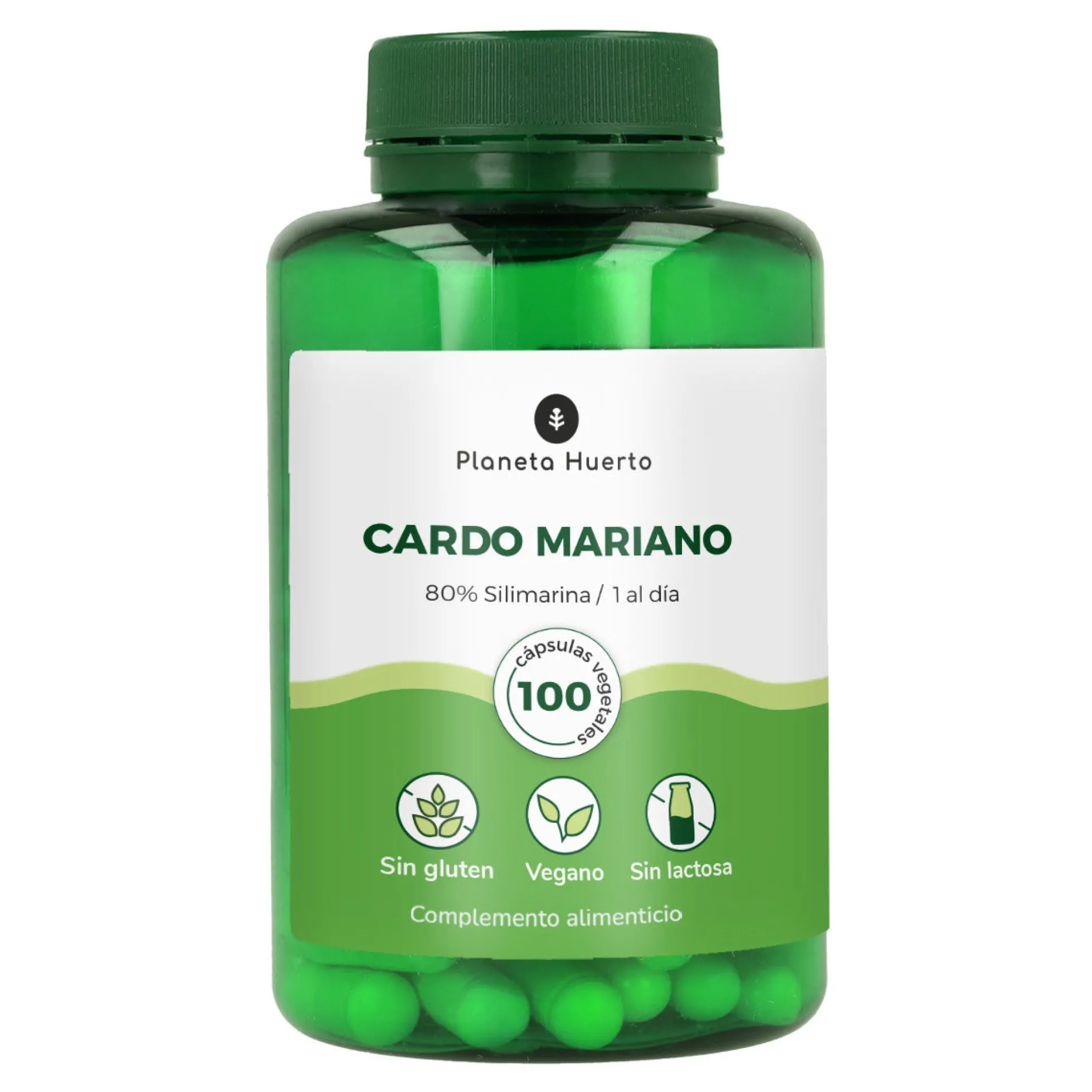 Cardo Mariano Planeta Huerto 100 cápsulas