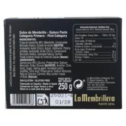 Carne de Membrillo Artesana Etiqueta Oro La Membrillera 250 g