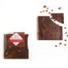 Carré Bio de chocolate negro 75% cacao, con cinco pimientas