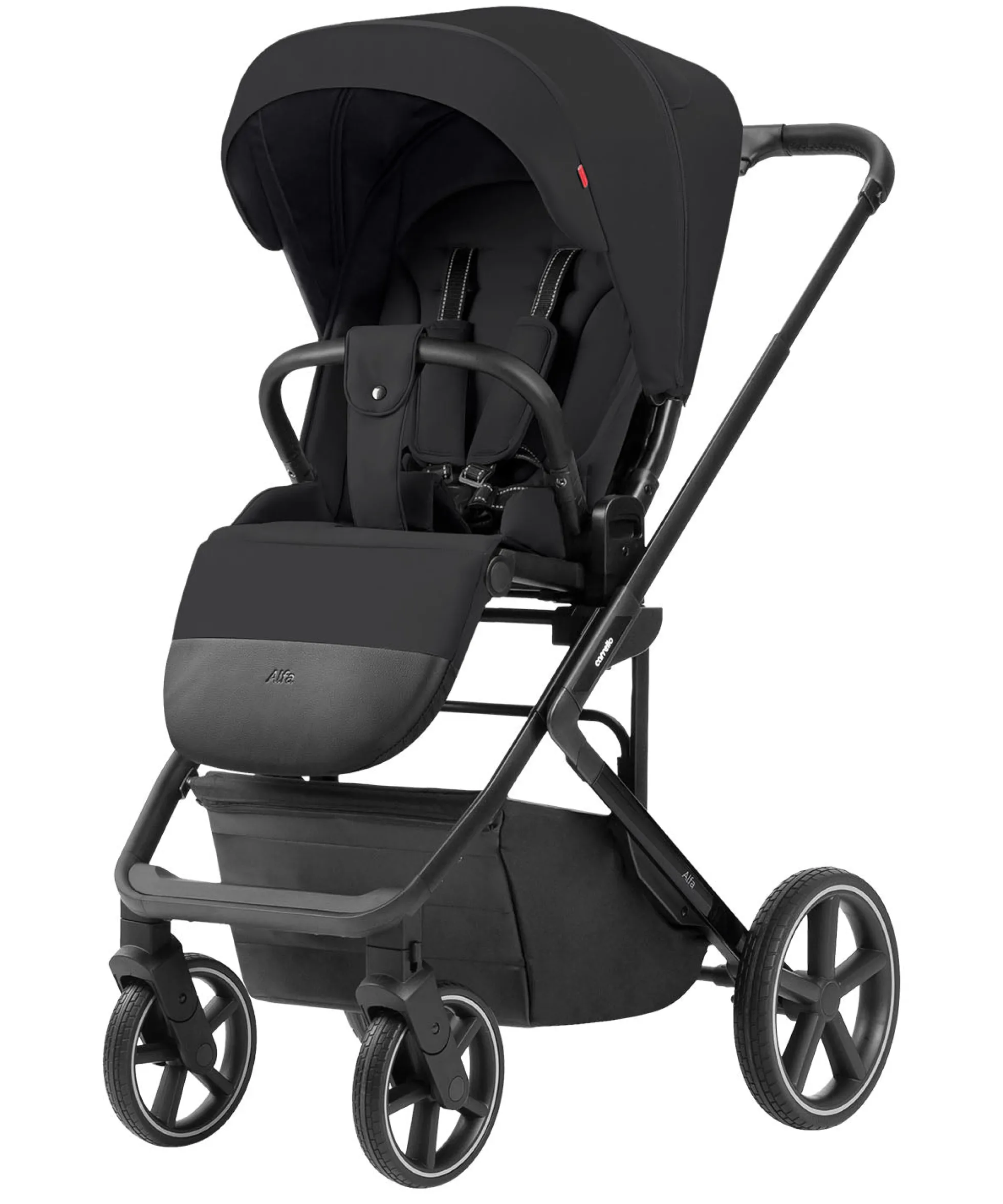Carrello Alfa Dúo 2 En 1 Cochecito De Bebé Rock Black