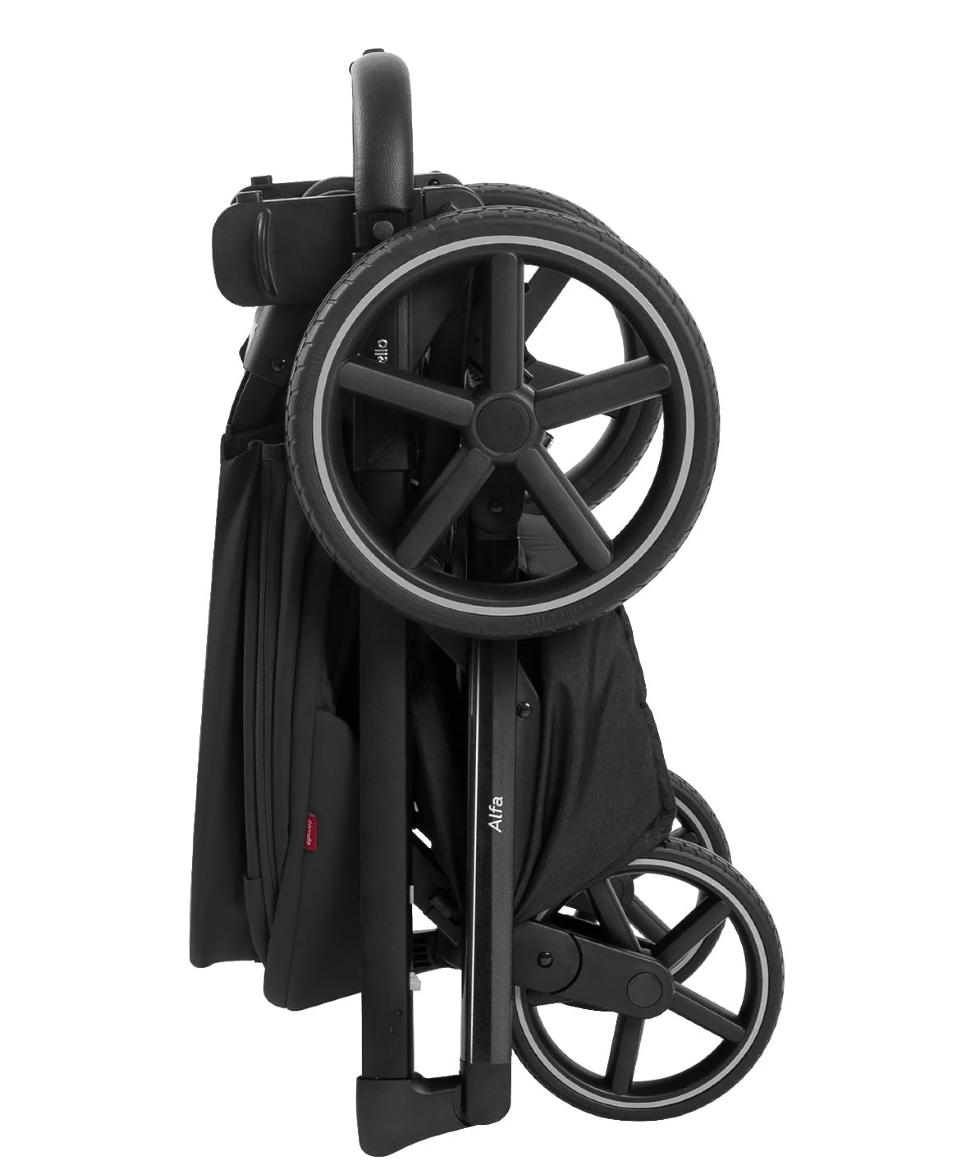 Carrello Alfa Dúo 2 En 1 Cochecito De Bebé Rock Black