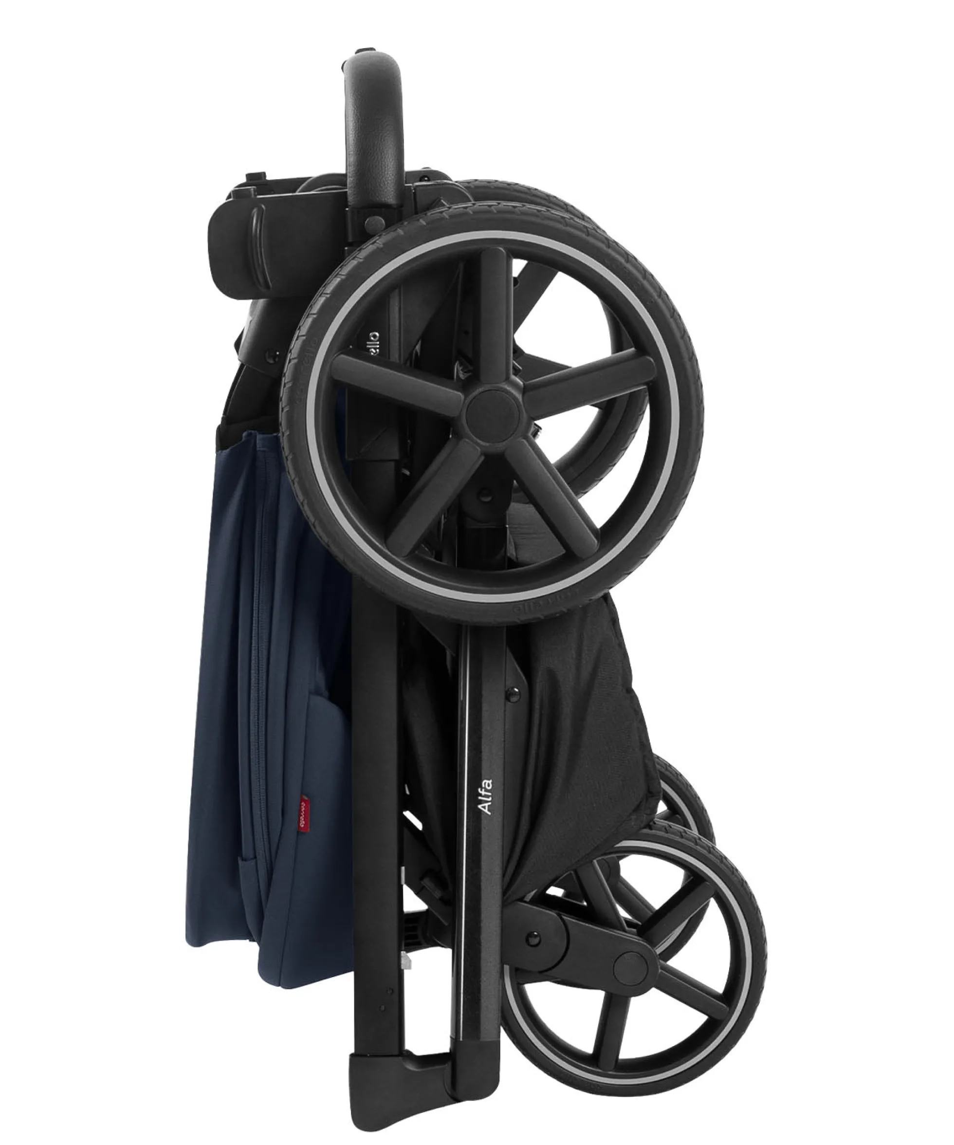 Carrello Alfa Dúo 2 En 1 Cochecito De Bebé Denim Blue