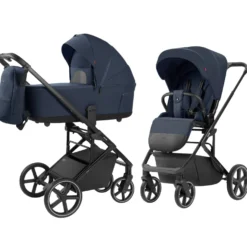 Carrello Alfa Dúo 2 En 1 Cochecito De Bebé Denim Blue