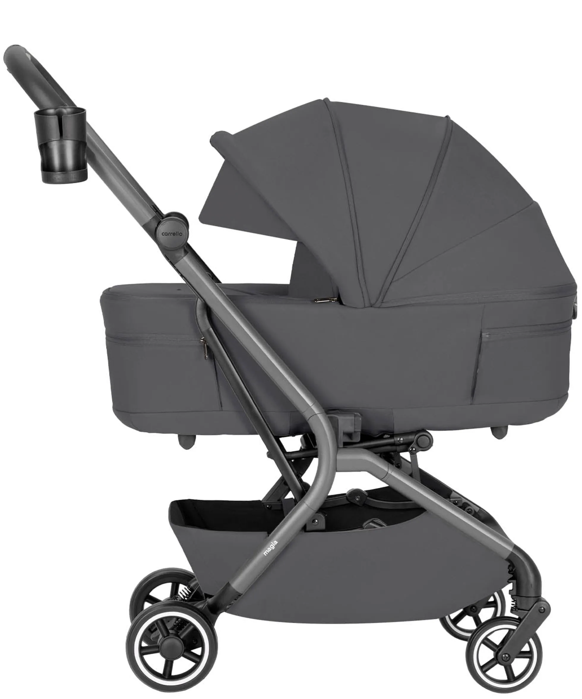 Carrello Carrito De Bebé Magia Dúo 2 En 1 Elm Grey