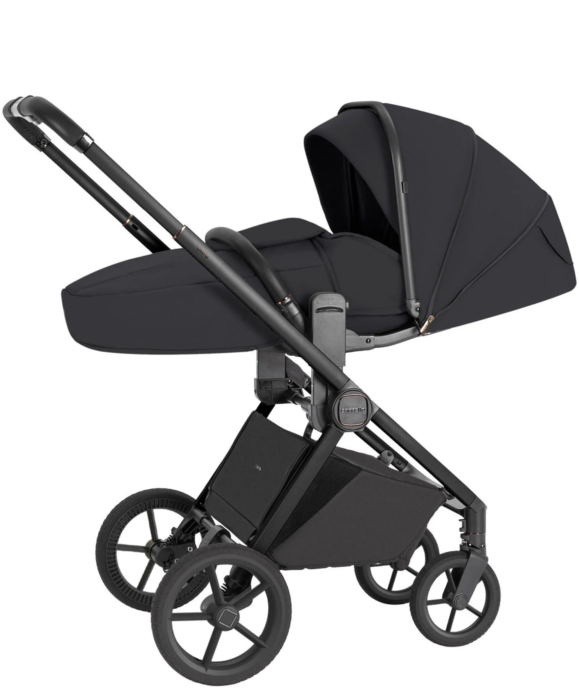 Carrello Carrito De Bebé Ultra Dúo 2 En 1 Basalt Black