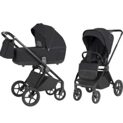 Carrello Carrito De Bebé Ultra Dúo 2 En 1 Basalt Black