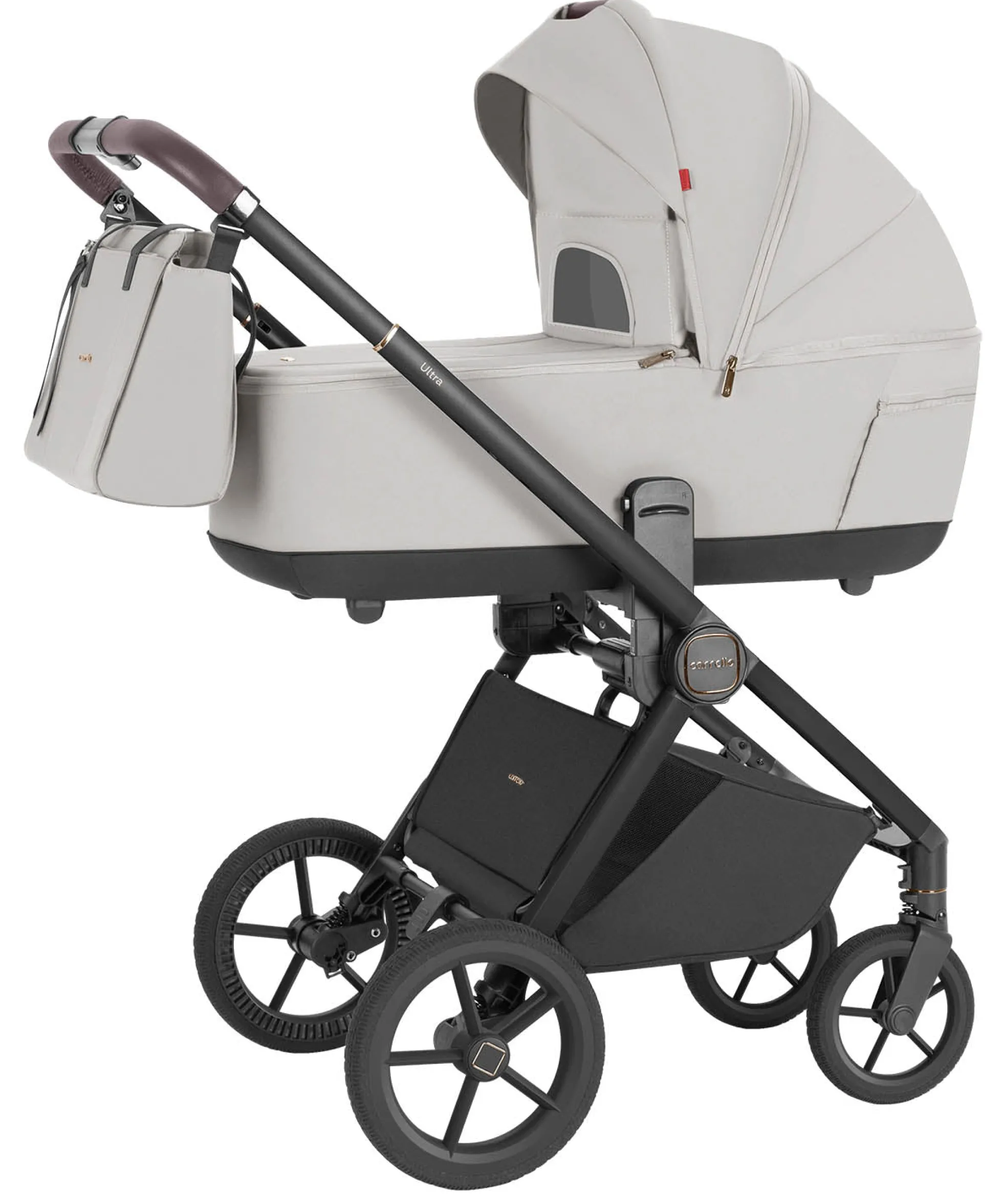 Carrello Carrito De Bebé Ultra Dúo 2 En 1 Ice Grey