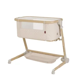 Carrello Minicuna Colecho Para Bebe Salsa Cremio Beige