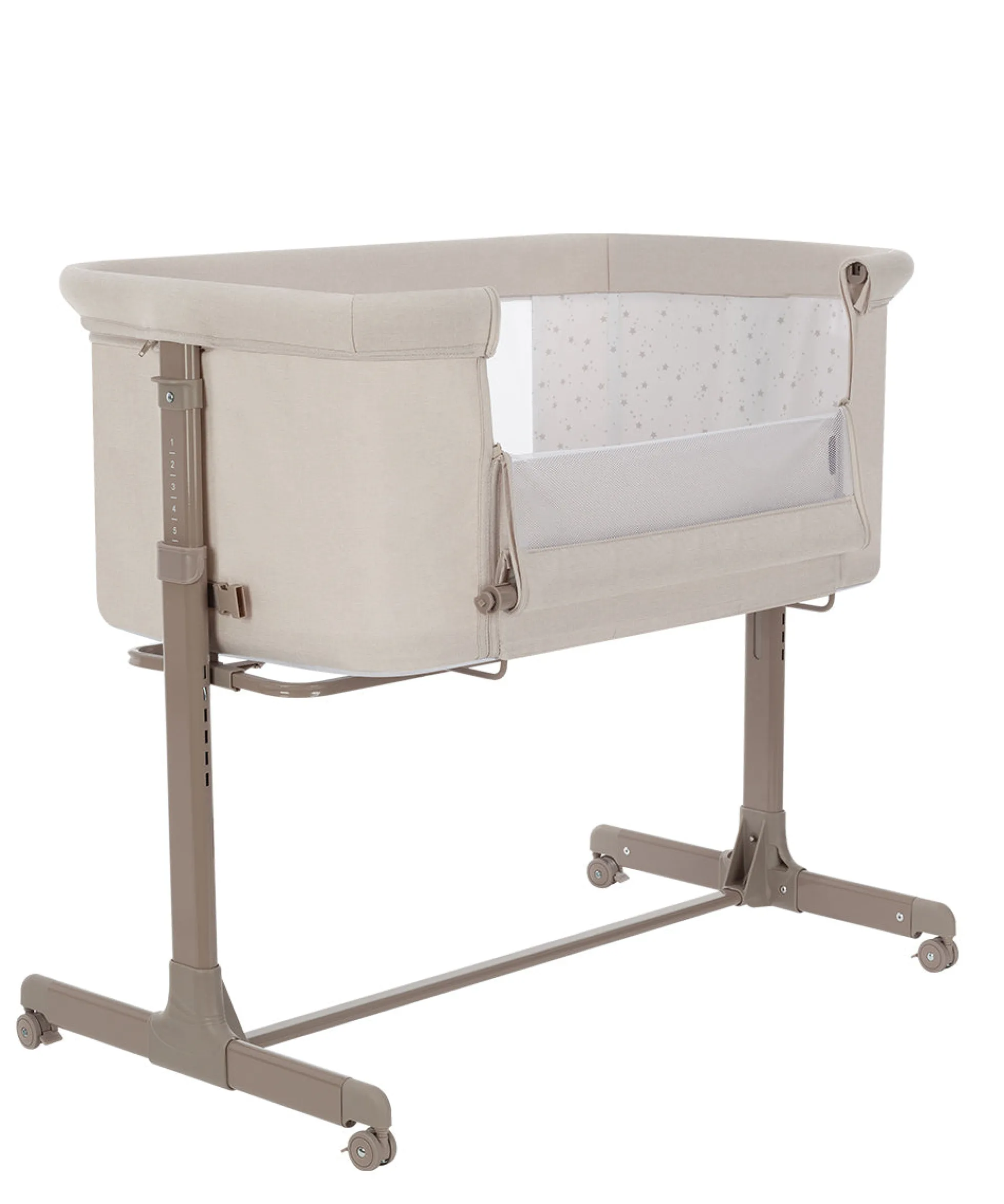 Carrello Minicuna Co-sleeping Para Bebe Luna Silk Beige