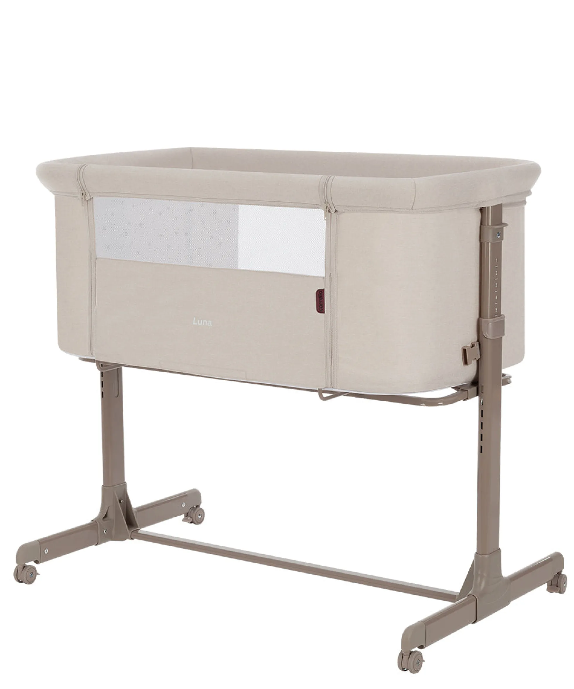 Carrello Minicuna Co-sleeping Para Bebe Luna Silk Beige