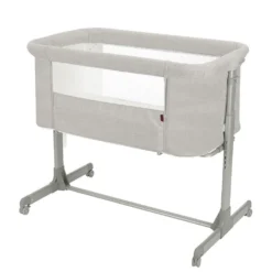 Carrello Minicuna Co-sleeping Para Bebe Luna Carbon Grey