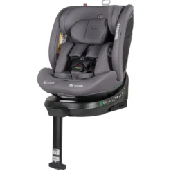 Carrello Octopus Silla De Auto Isofix 40 Do 105 Cm I-size Seashell Grey