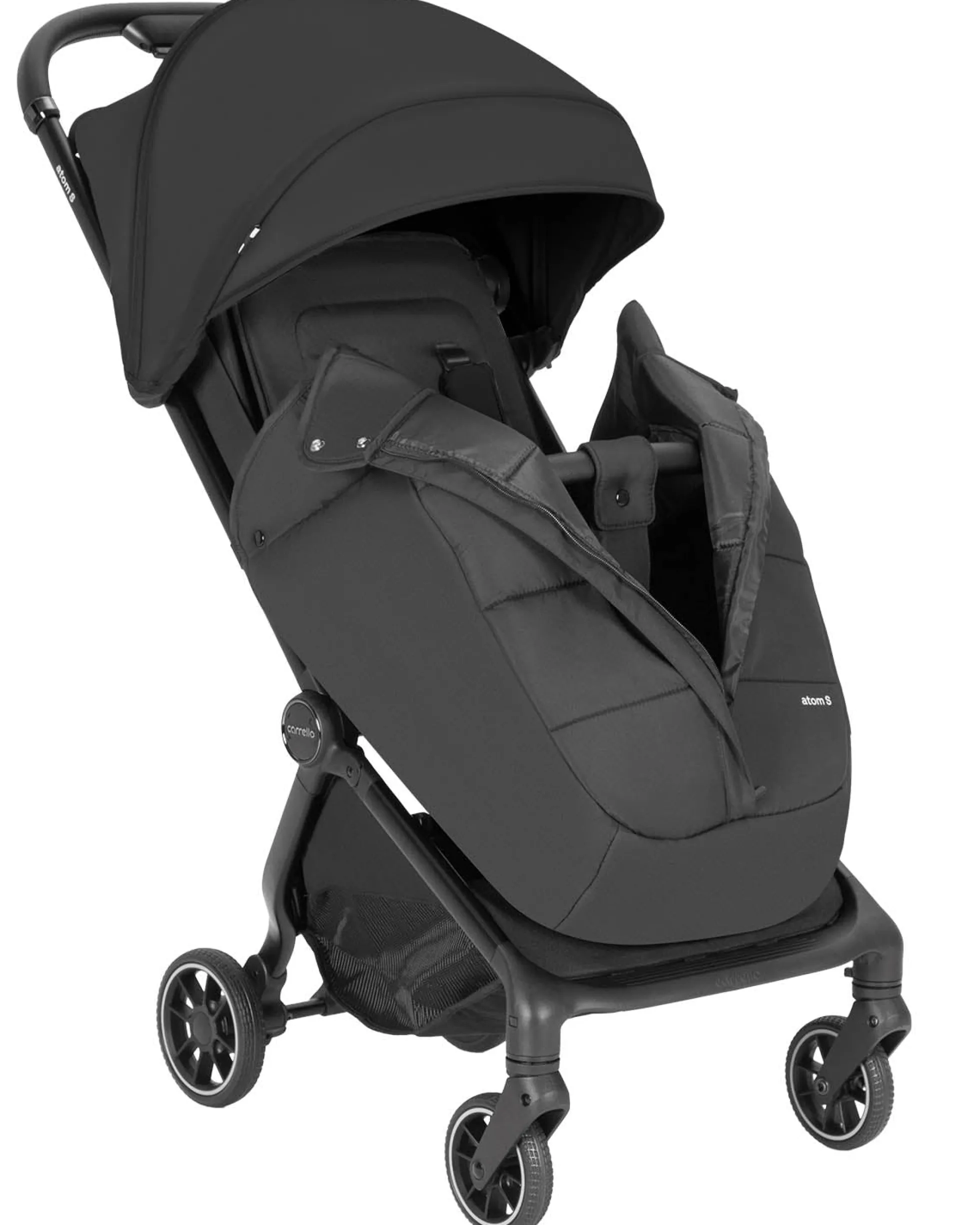 Carrello Silla De Paseo Ligera Atom S Storm Black