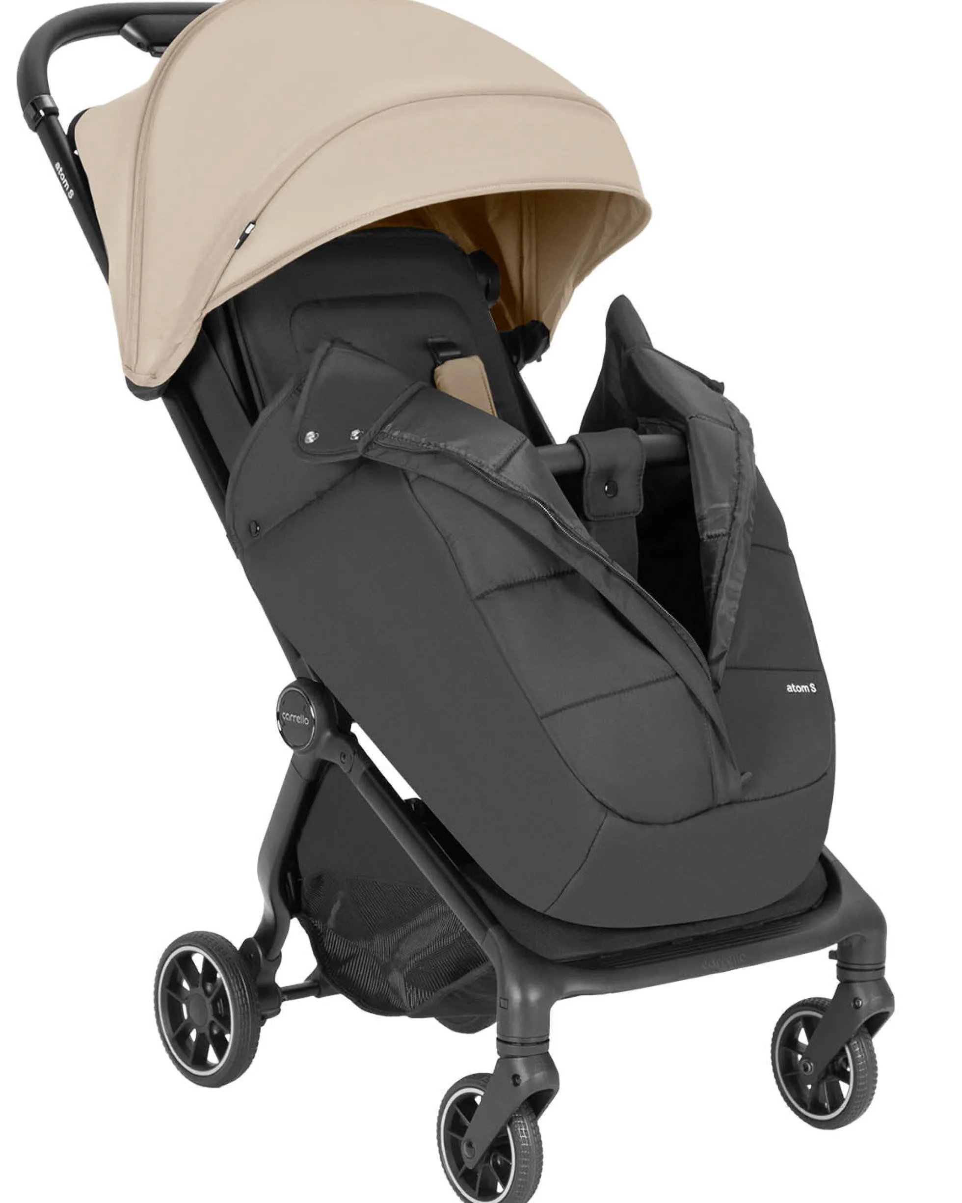 Carrello Silla De Paseo Ligera Atom S Ceramic Beige