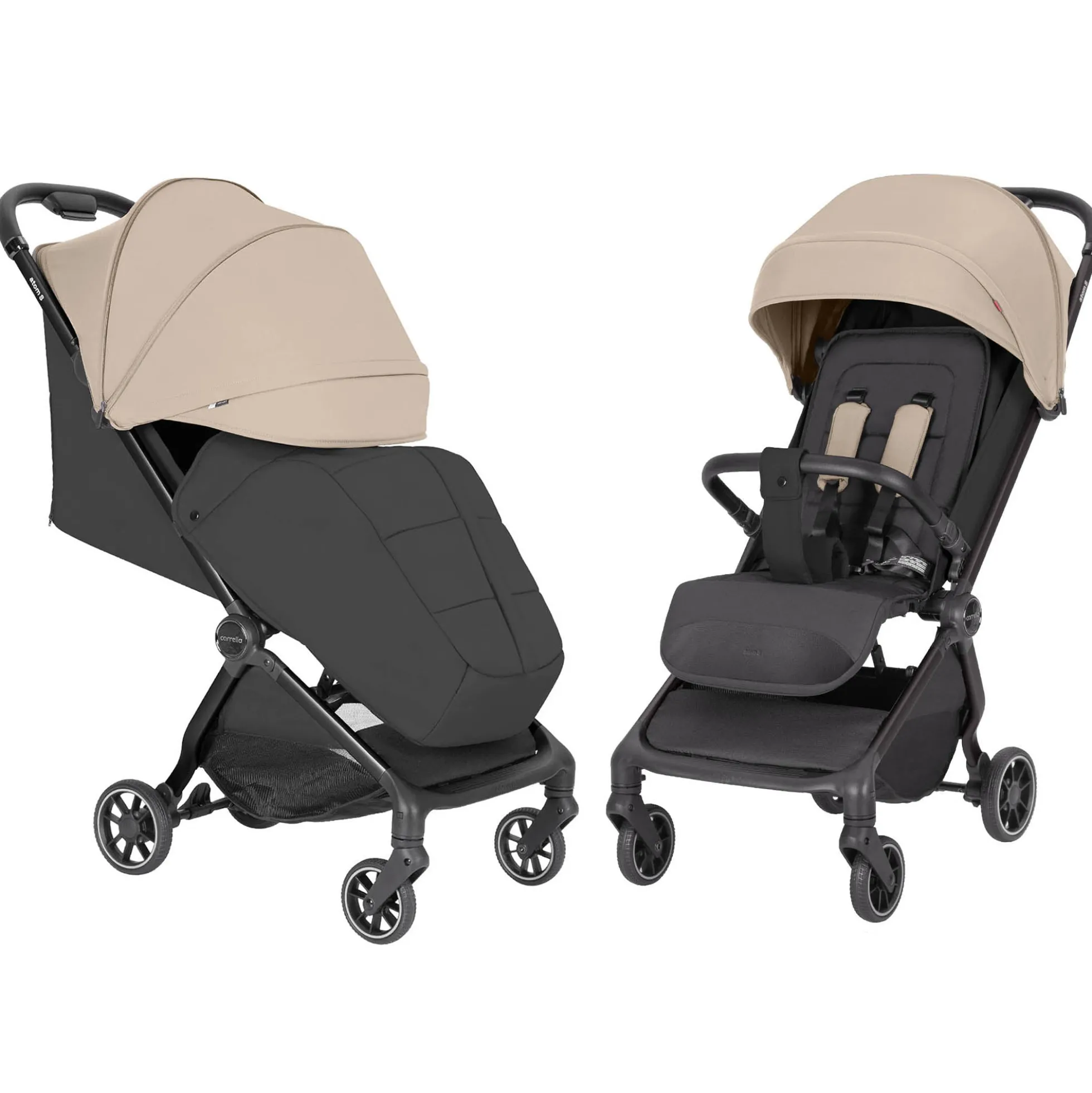 Carrello Silla De Paseo Ligera Atom S Ceramic Beige