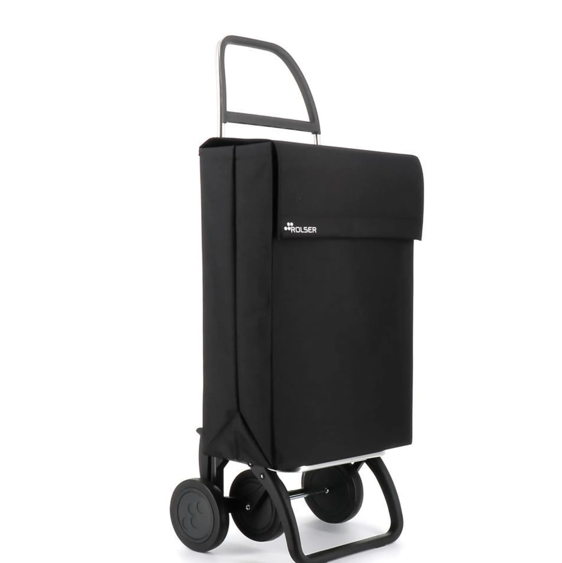 Carro Compra Jean Ln 4 Ruedas Negro