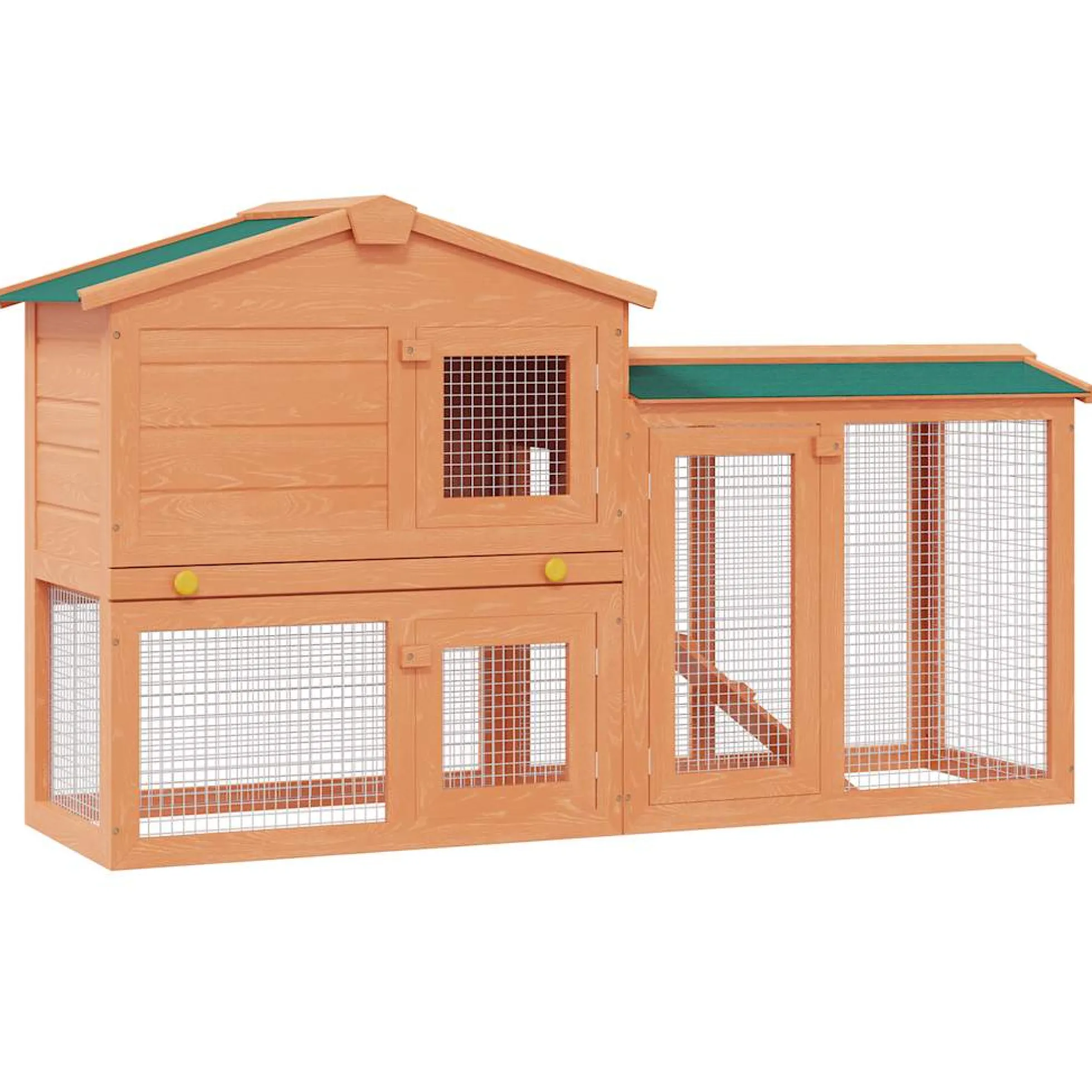 Casa De Animales Grande Jaula Conejera De Madera