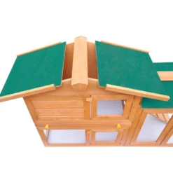 Casa De Animales Grande Jaula Conejera De Madera