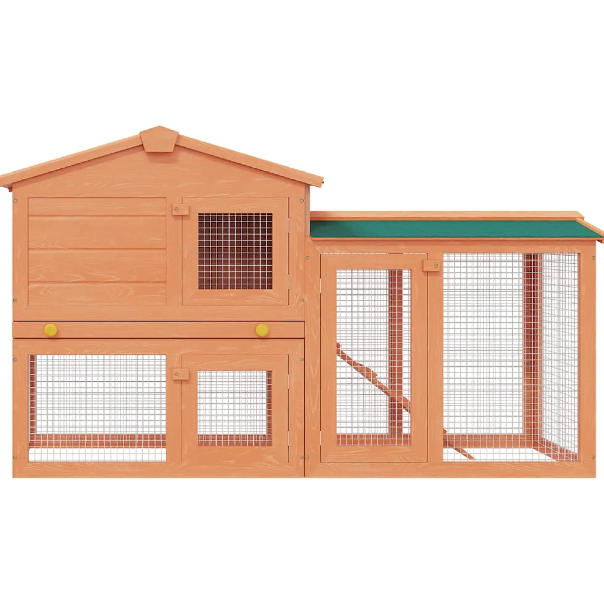 Casa De Animales Grande Jaula Conejera De Madera