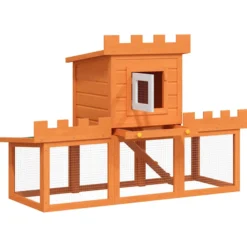Casa Grande De Animales Jaula Conejera De Madera
