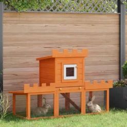 Casa Grande De Animales Jaula Conejera De Madera