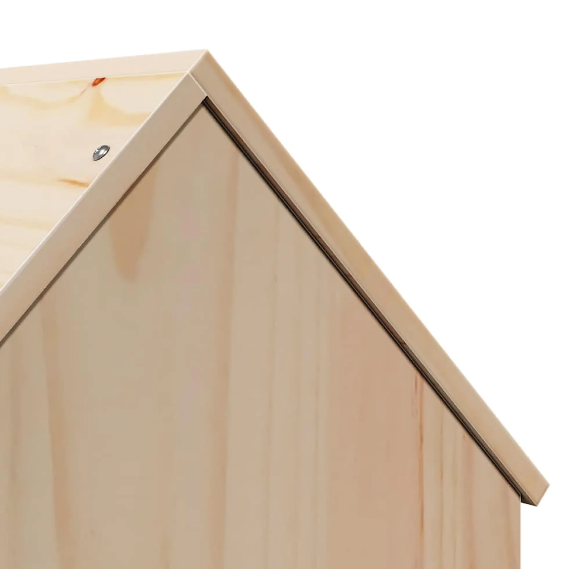 Casa Para Gatos Madera Maciza Pino 41x50x50 Cm