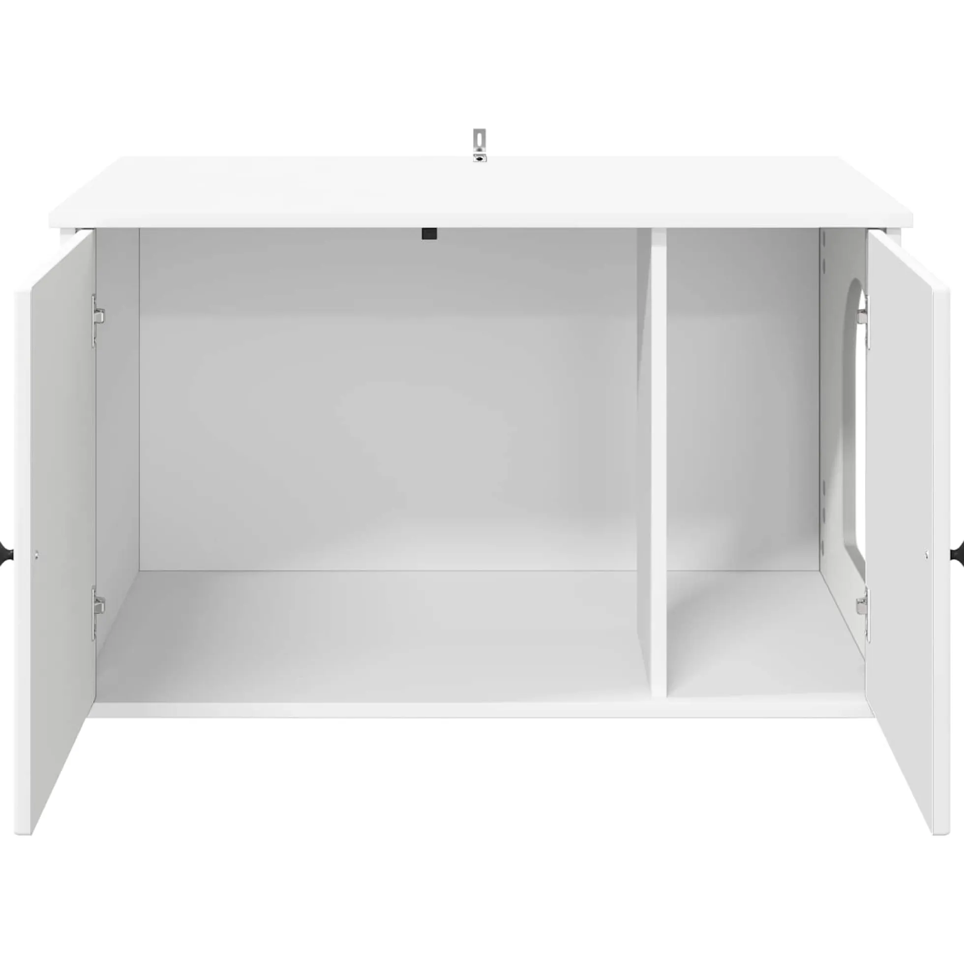 Casa Para Gatos 85 X 55 X 50,5 Cm Madera De Ingeniería