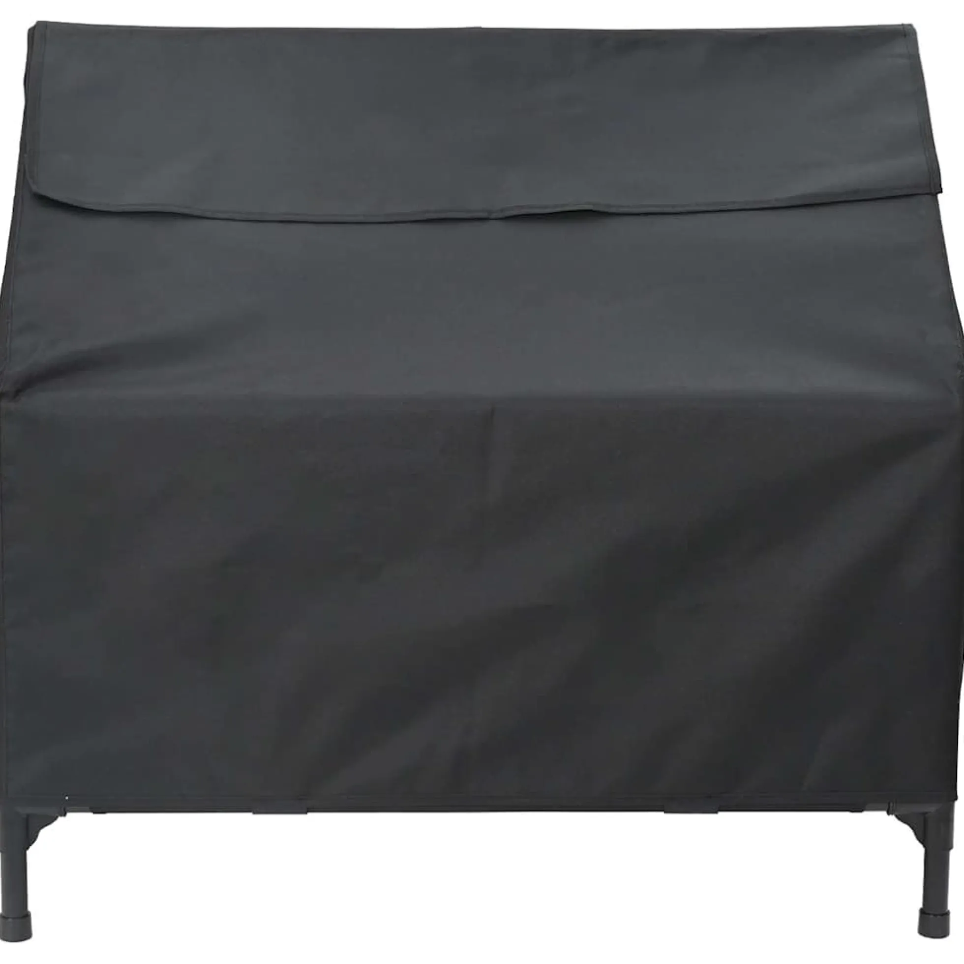 Casa Para Mascotas Manual Negro 110 X 75 X 90 Cm Acero