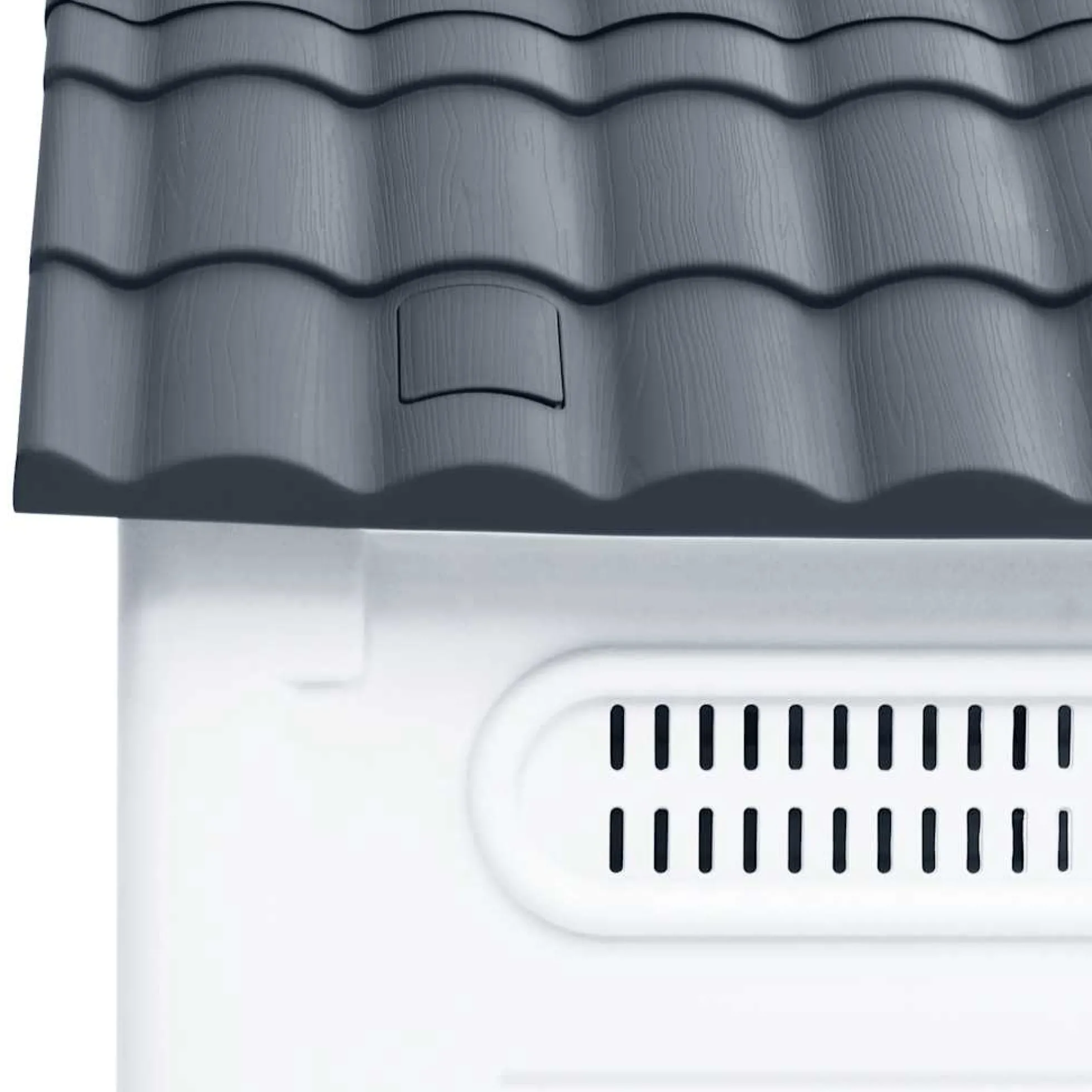 Casa Para Perro Gris 57x68x66 Cm Polipropileno